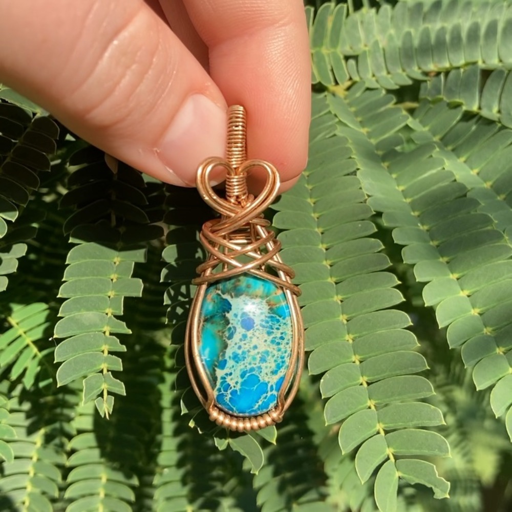 Blue Jasper necklace